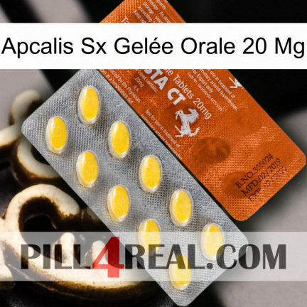 Apcalis Sx Gelée Orale 20 Mg 42